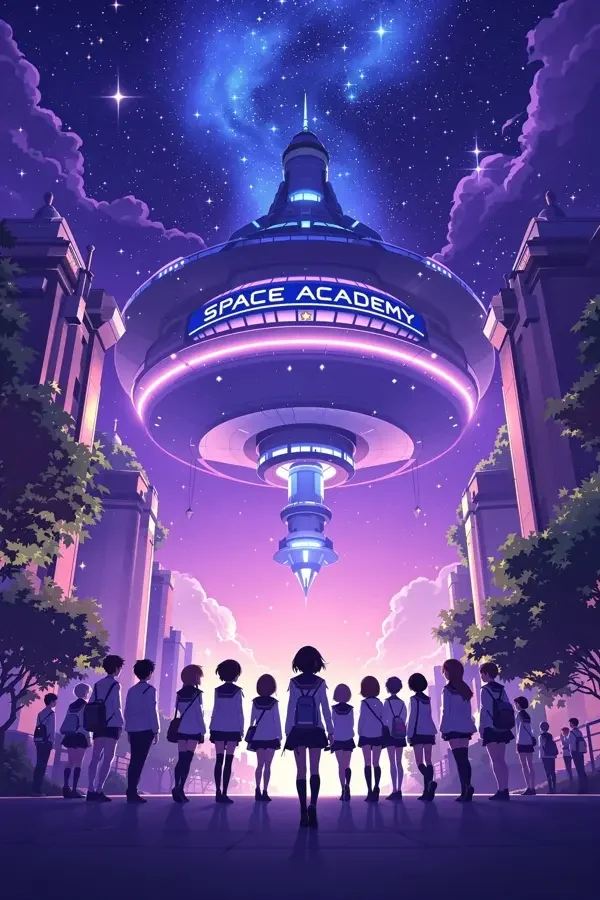 银河学园 动漫封面